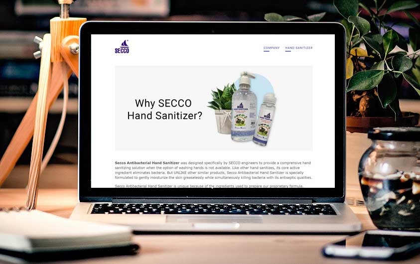 SECCO Americas Làm website đơn giản